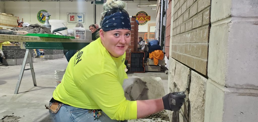 Brick by Brick Another Woman Paves the Way for the Trades