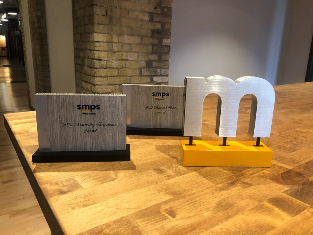 JP Cullen Marketing Team Awarded SMPS National & Wisconsin Marketing Excellence Awards
