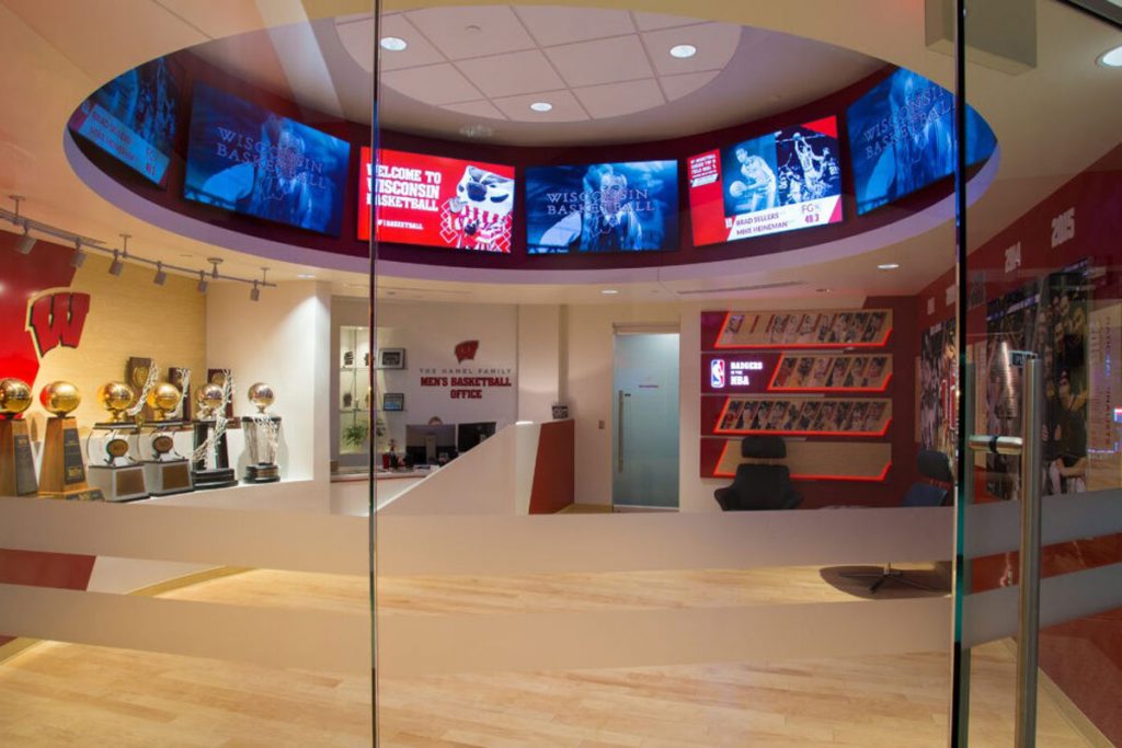 UW Basketball & Hockey offices