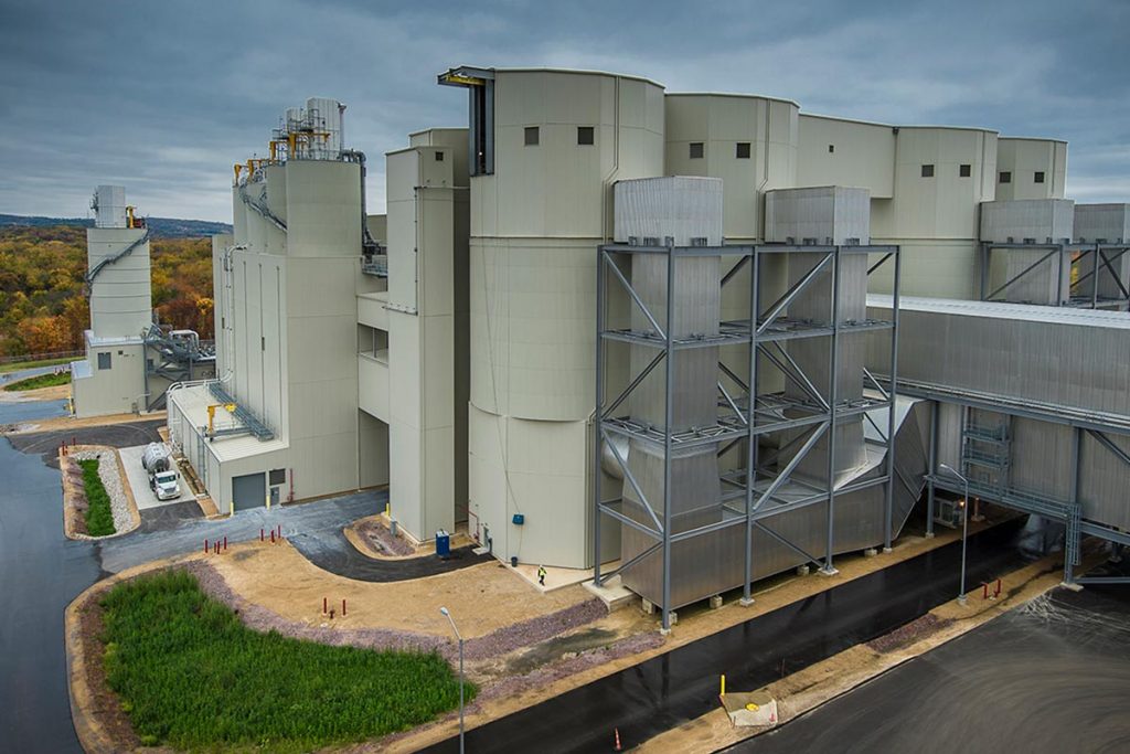 Power Plant Regulation System Concrete Foundations
