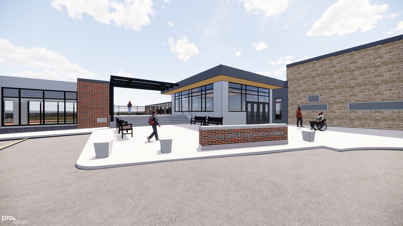 Union Grove Union High School Rendering