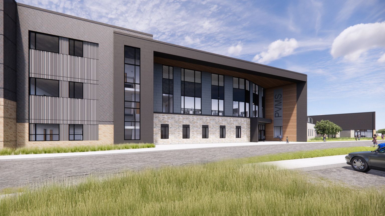 Mukwonago Area School District Park View Middle School Rendering 6