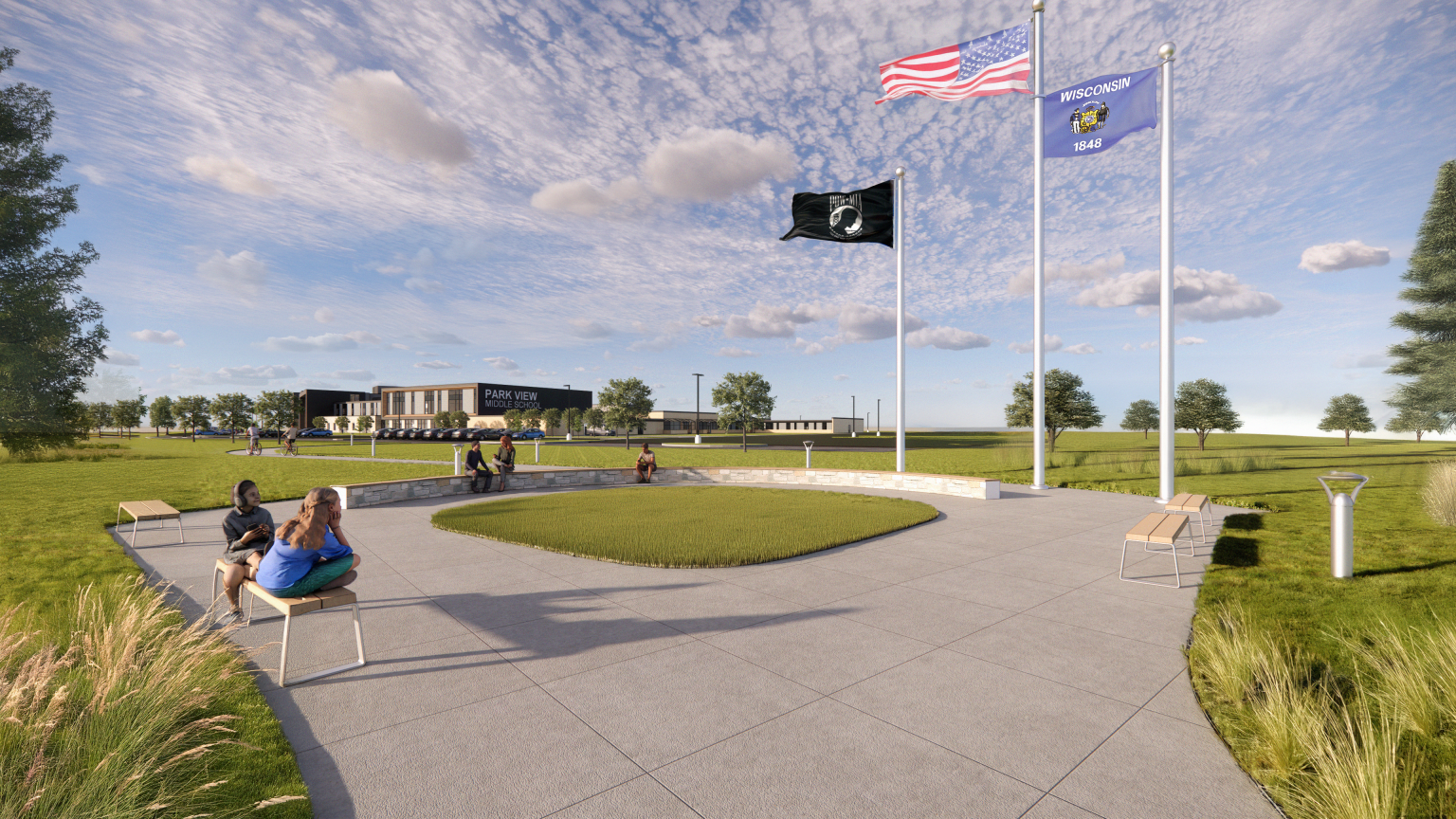 Mukwonago Area School District Park View Middle School Rendering 5 (1)