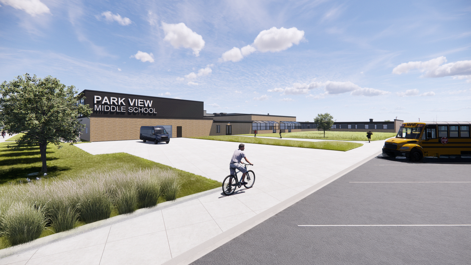 Mukwonago Area School District Park View Middle School Rendering 11