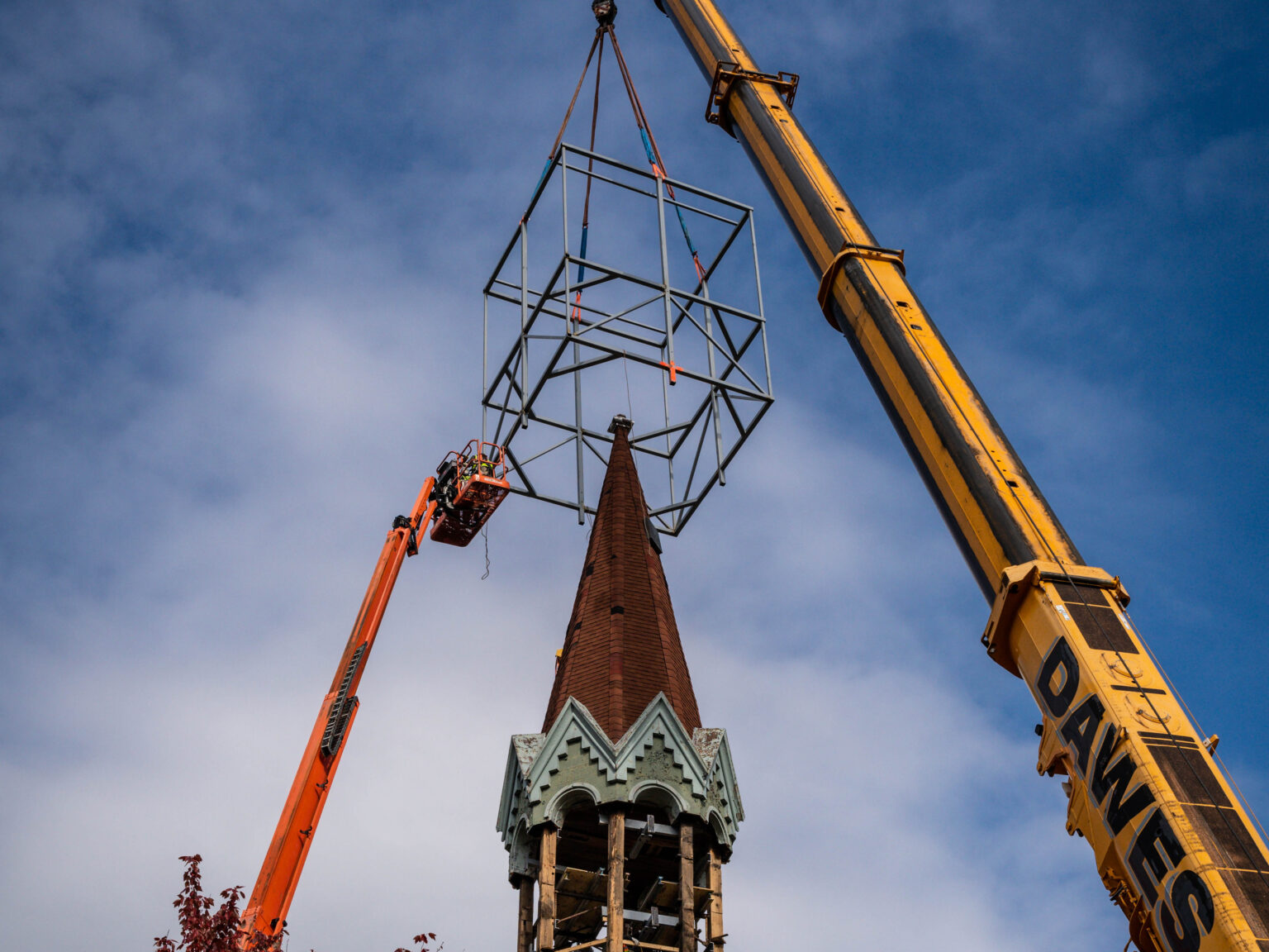 St Patrick's Church Steeple Removal