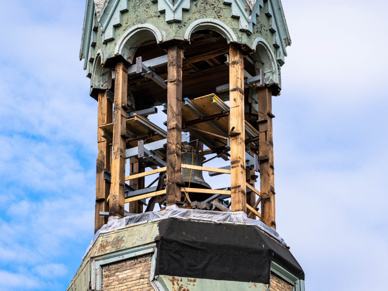 St Patrick's Church Steeple Removal